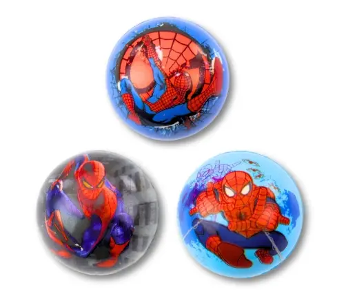 Foam Ball for Bouncing Fun Superhero Spider 6.5 cm