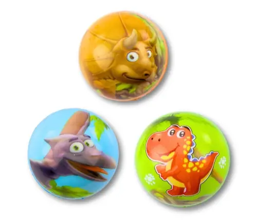 Foam Bouncy Ball Dinosaurs 6.5 cm