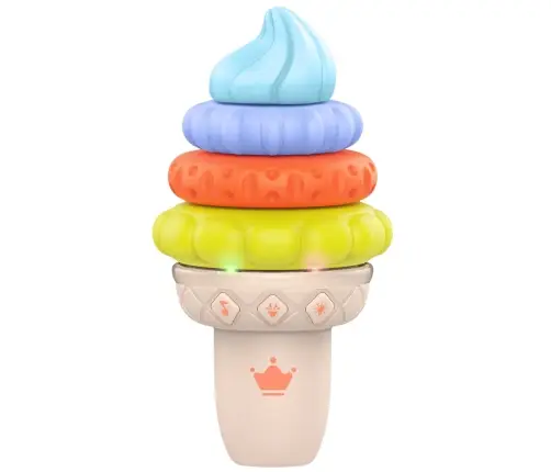 Musical Ice Educational Toy for Toddlers Lights and Sounds