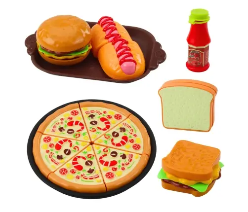 Picnic Basket Set Braided Food Accessories 33 pcs.