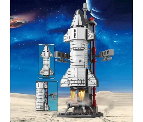 Building Blocks Space Rocket Launch Tower 107 pcs.