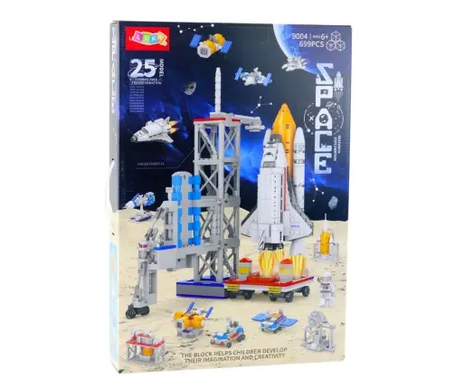 Space Station Rocket Ship 3in1 Blocks 25 Models 699pcs.