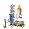 Construction Bricks Space Station Platform Rocket 1670 pcs.