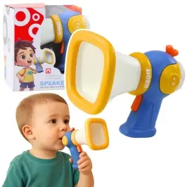 Megaphone for Kids Voice Changer Light Effects Blue