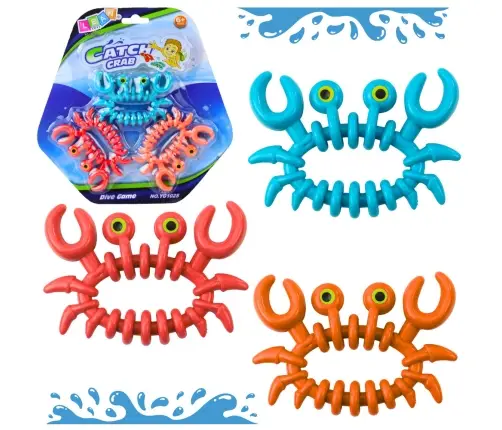 Diving Toys Water Fun Colorful Crabs 3 pcs.