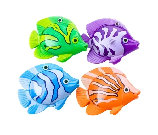 Fishing Set Crab Strainer Colorful Fish 4 pcs.
