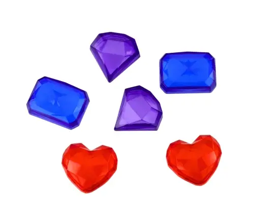 Treasure Chest Set for Diving and Water Fun, Pink, 21 pcs.