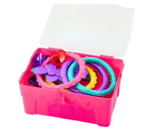 Treasure Chest Set for Diving and Water Fun, Pink, 21 pcs.