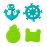 Treasure Chest Set for Diving and Water Fun, Brown, 21 pcs.