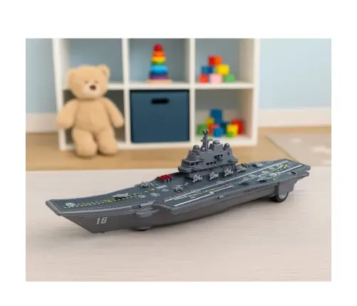 Military Aircraft Carrier Military Drive Lights Sounds 24 cm
