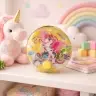 Water Arcade Game Unicorn Colorful Round 10 cm