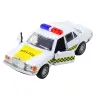 Classic Police Car Metal Drive Opening Doors White 1:32