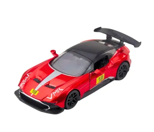 Sports Car Metal Race Drive Opening Doors Red 1:32