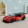 Sports Car Metal Race Drive Opening Doors Red 1:32