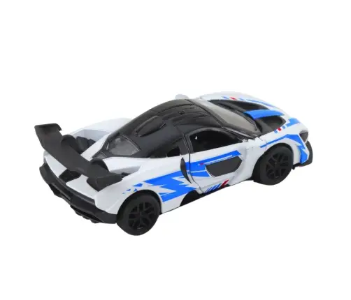 Sports Car Metal Drive Opening Doors White 1:32