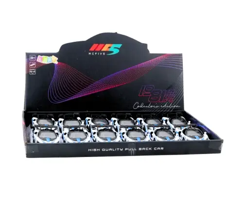 Sports Car Metal Drive Opening Doors White 1:32