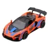 Sports Car Metal Drive Opening Doors Orange 1:32