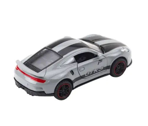 Metal Race Car with Opening Doors, Gray GTRS 1:43