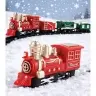 Classic Mini Train Battery Operated Locomotive Wagons With Tracks 13 pcs.