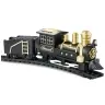 Classic Train Locomotive Freight Wagon Tracks 53 x 48.5 cm