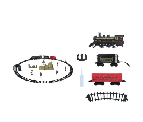 Electric Train Train Locomotive Wagons Tracks Lights Sounds