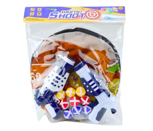 Capybara Dartboard Skill Game Velcro Balls Guns 73.5 cm