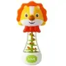 Rattle Toy for Baby Lion with Colorful Balls