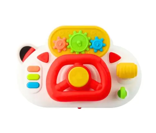 Driving Simulator for Toddlers Interactive Steering Wheel Lights Sounds