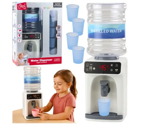 Interactive Water Dispenser for Kids Cups Lights Sounds