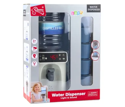 Interactive Water Dispenser for Kids Cups Lights Sounds