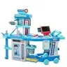 Doctor's Hospital Set in a Suitcase 2 in 1 Lights Sounds Accessories