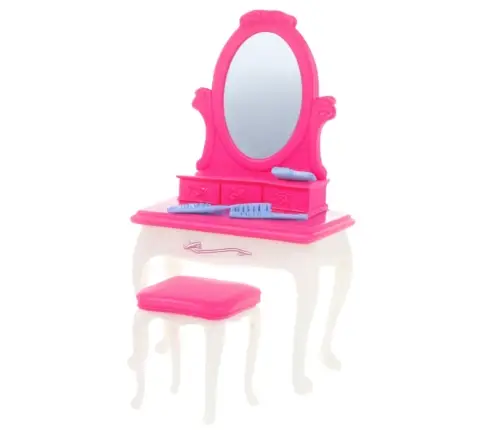 Doll's Bedroom Set Dressing Table Chair Bed