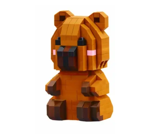 Capybara Building Blocks 3D Figure 204 – 263 pcs.