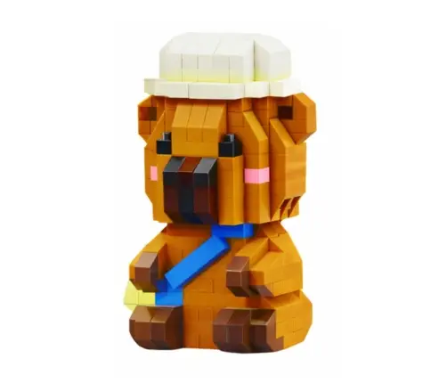 Capybara Building Blocks 3D Figure 204 – 263 pcs.