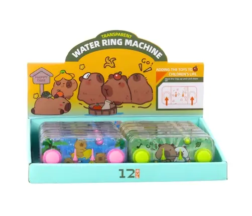 Capybara Water Arcade Game Colorful Circles Mix