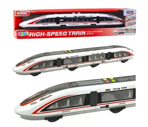 Express Passenger Train Opening Doors Lights Sounds