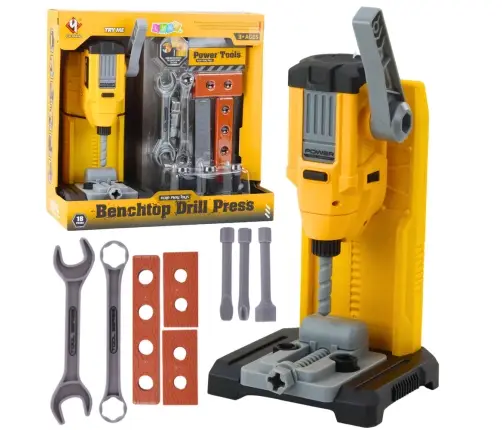 Little Handyman's Workshop Bench Drill Tools Accessories 18 pcs.