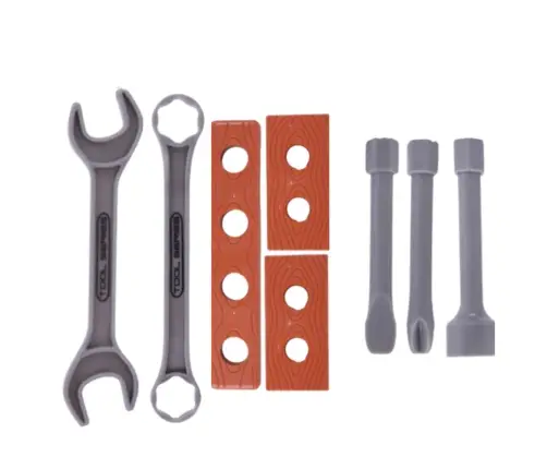 Little Handyman's Workshop Bench Drill Tools Accessories 18 pcs.