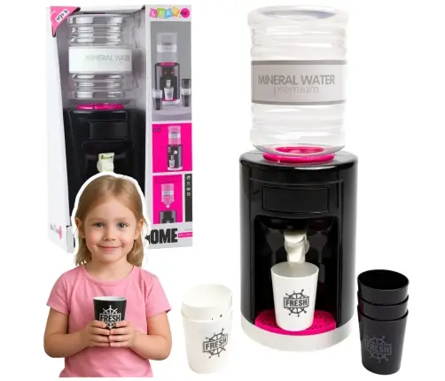Toy Water Dispenser for Kids with Lights and Sounds Pink