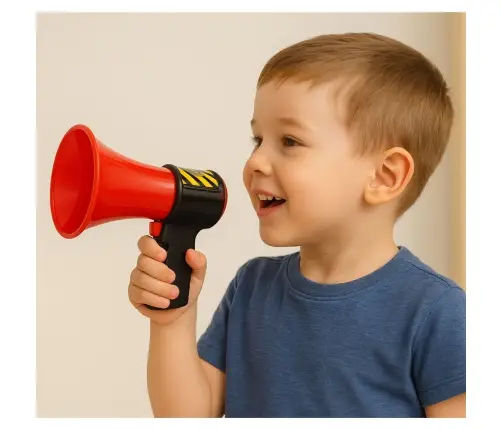 Interactive Firefighter Megaphone for Kids Sound Effects