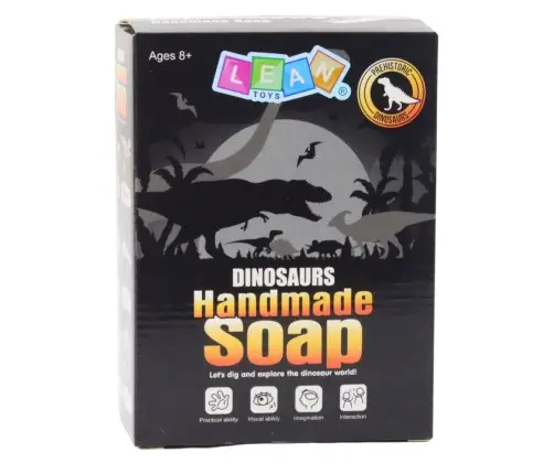 2-in-1 Creative Set: Soap Making, Dinosaurs Excavations