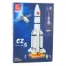 Construction Bricks Space Rocket Satellite CZ-5 1403 pcs.