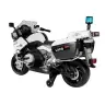 Bērnu elektriskais motocikls BMW Police Motorcycle White