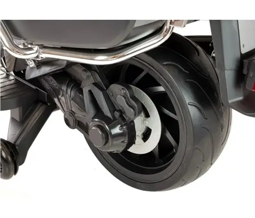 Bērnu elektriskais motocikls BMW Police Motorcycle White