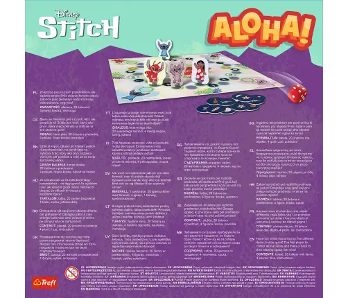 Lilo & Stitch Aloha! Family Game Trefl 02657