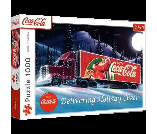 Puzzle - 1000 XMAS - Coca-Cola: Christmas Truck - Trefl 10941 Puzzle - 1000 XMAS - Coca-Cola: Christmas Truck - Trefl 10941