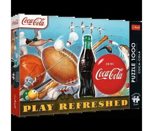 Puzzle - 1000 Premium Plus - Coca-Cola: A Moment of Refreshment - Trefl 12101 Puzzle - 1000 Premium Plus - Coca-Cola: A Moment of Refreshment - Trefl 12101