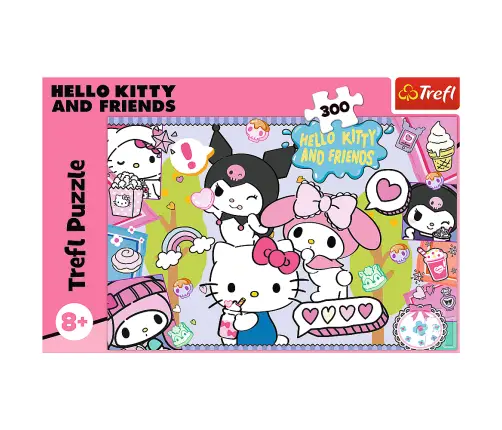 Puzzle 300 - Crazy Trio - Hello Kitty Trefl 23039