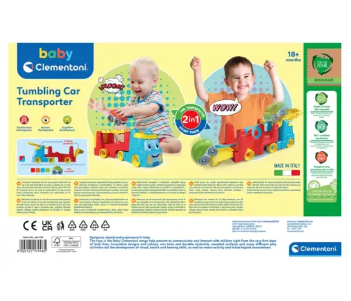 Transporter Tumbling Cars Clementoni 17998 Transporter Tumbling Cars Clementoni 17998