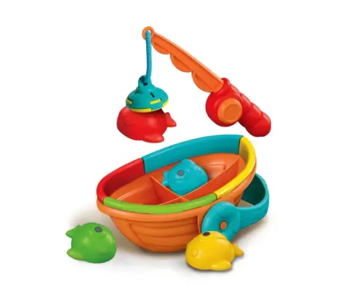 Fishing Rod Toy with Boat and Fish Clementoni 17581